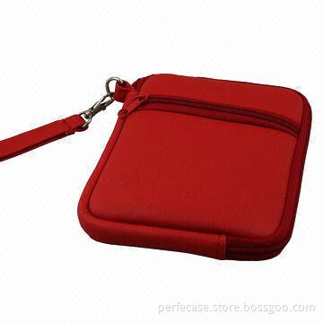 PU Bag for iPad Mini, with Extra Pocket for Accessories, Convenient Carrying Handle